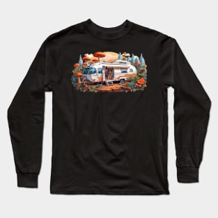 The Futuristic Airstream Long Sleeve T-Shirt